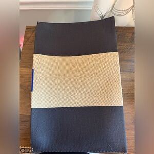 Rothy's Navy and Tan Pouch